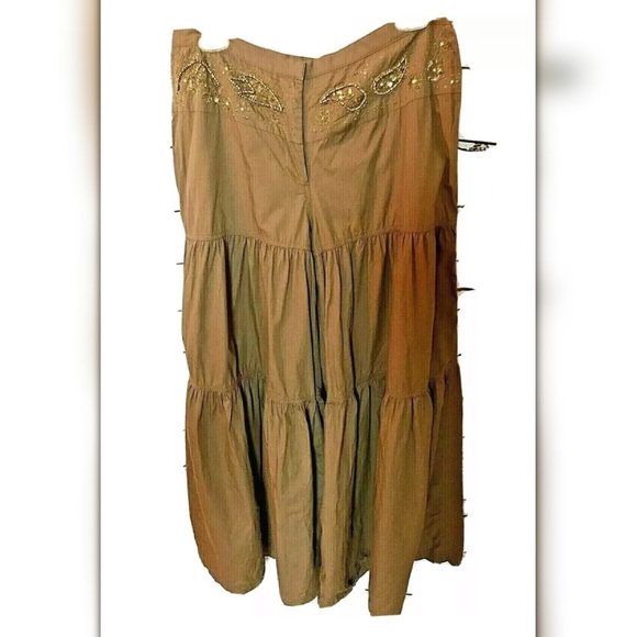 Wide Leg Palazzo Pants western wear sz 10 - Picture 4 of 7